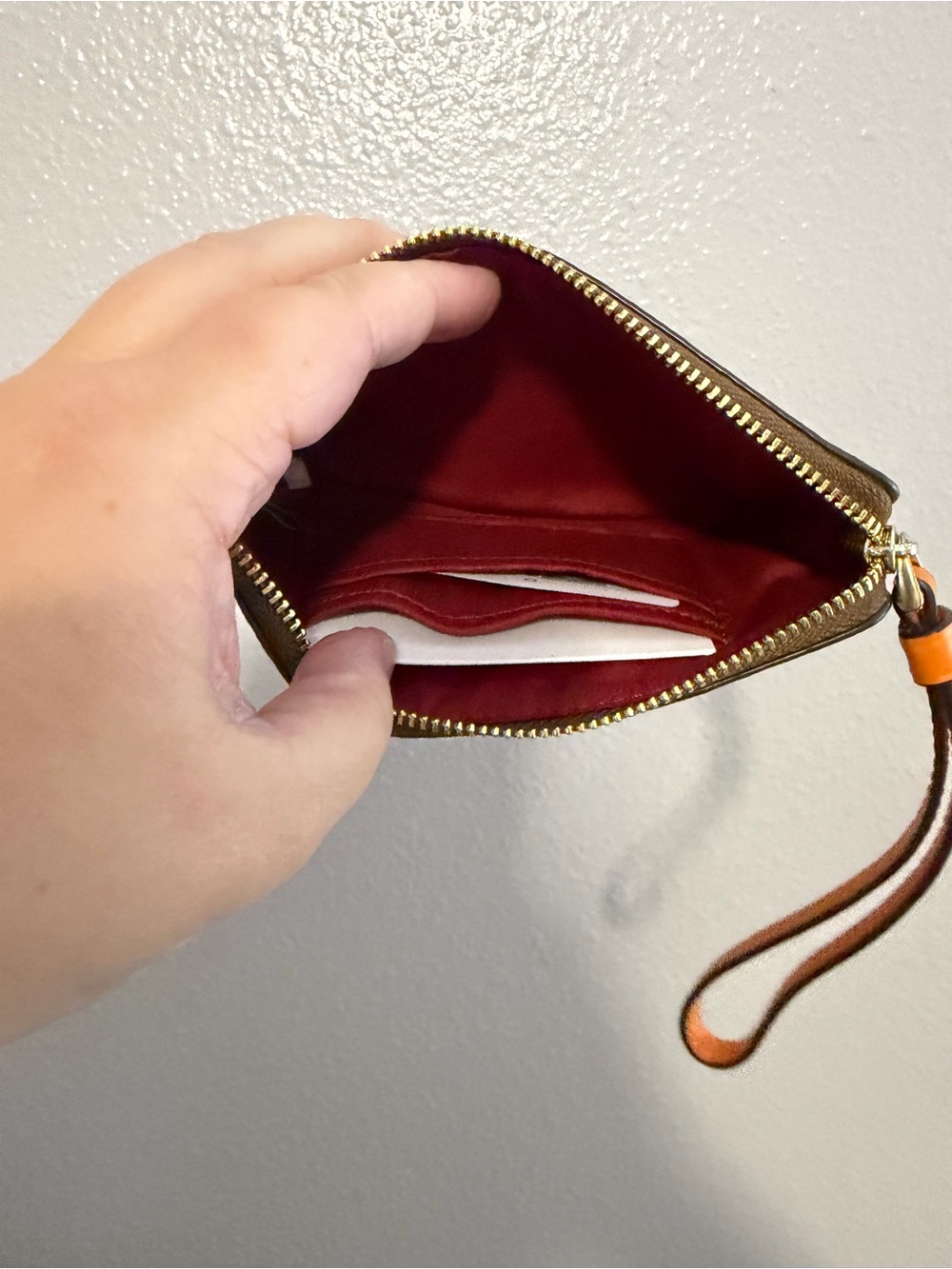 Coach rainbow wristlet - Picture 5 of 6